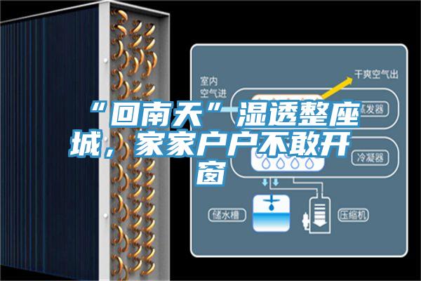 “回南天”濕透整座城，家家戶戶不敢開窗