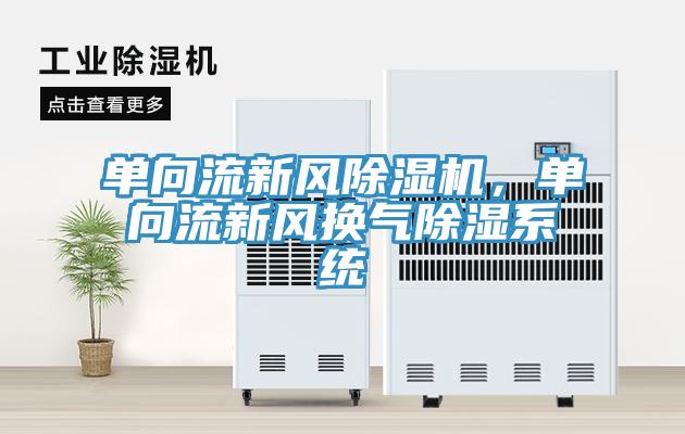 單向流新風(fēng)除濕機(jī)，單向流新風(fēng)換氣除濕系統(tǒng)