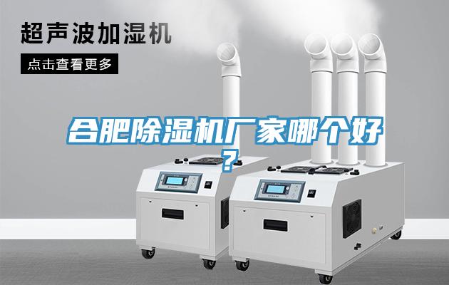 合肥除濕機廠家哪個好？
